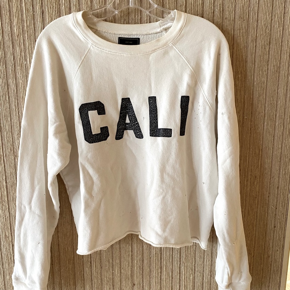 California crop sweatshirt